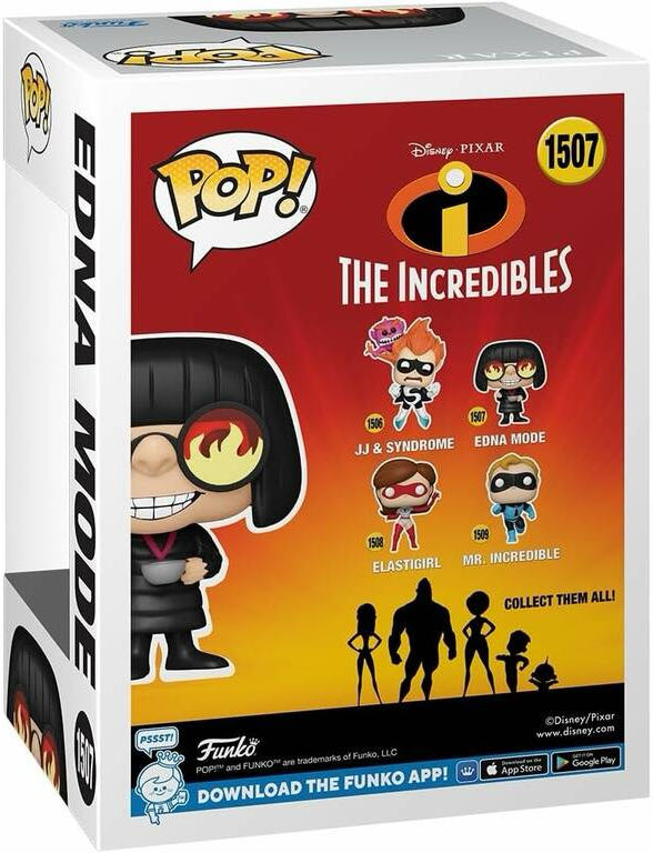 Edna Mode - The Incredibles vinyl figure collectible [Barcode 889698809498] - Main Image 2