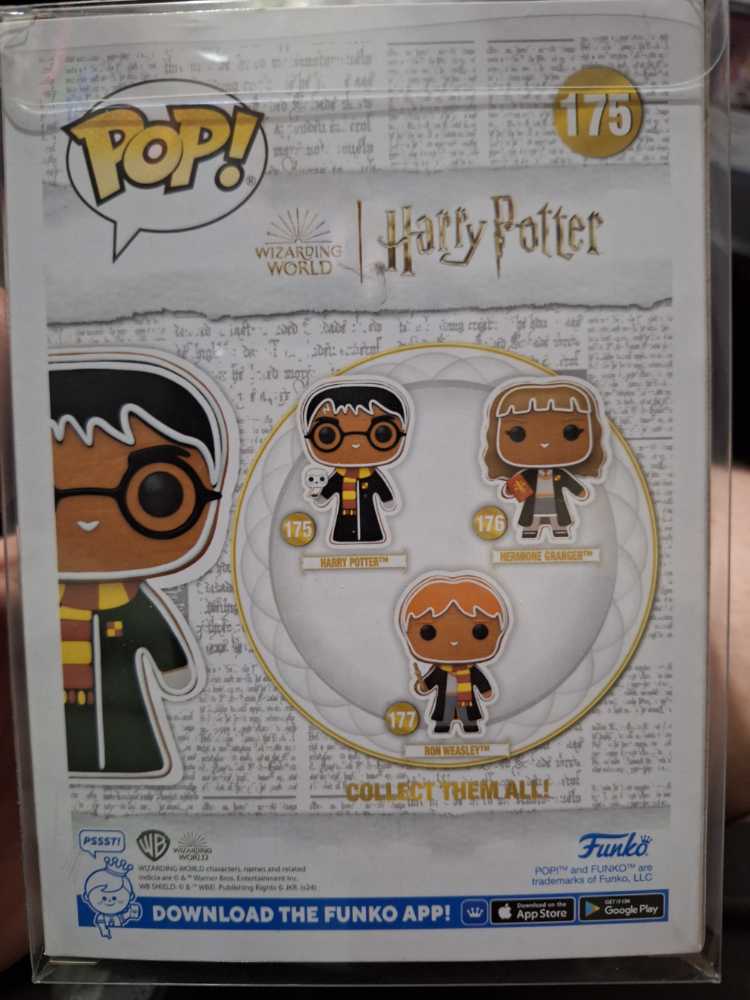 Harry Potter (Gingerbread) - Harry Potter vinyl figure collectible [Barcode 889698800181] - Main Image 2