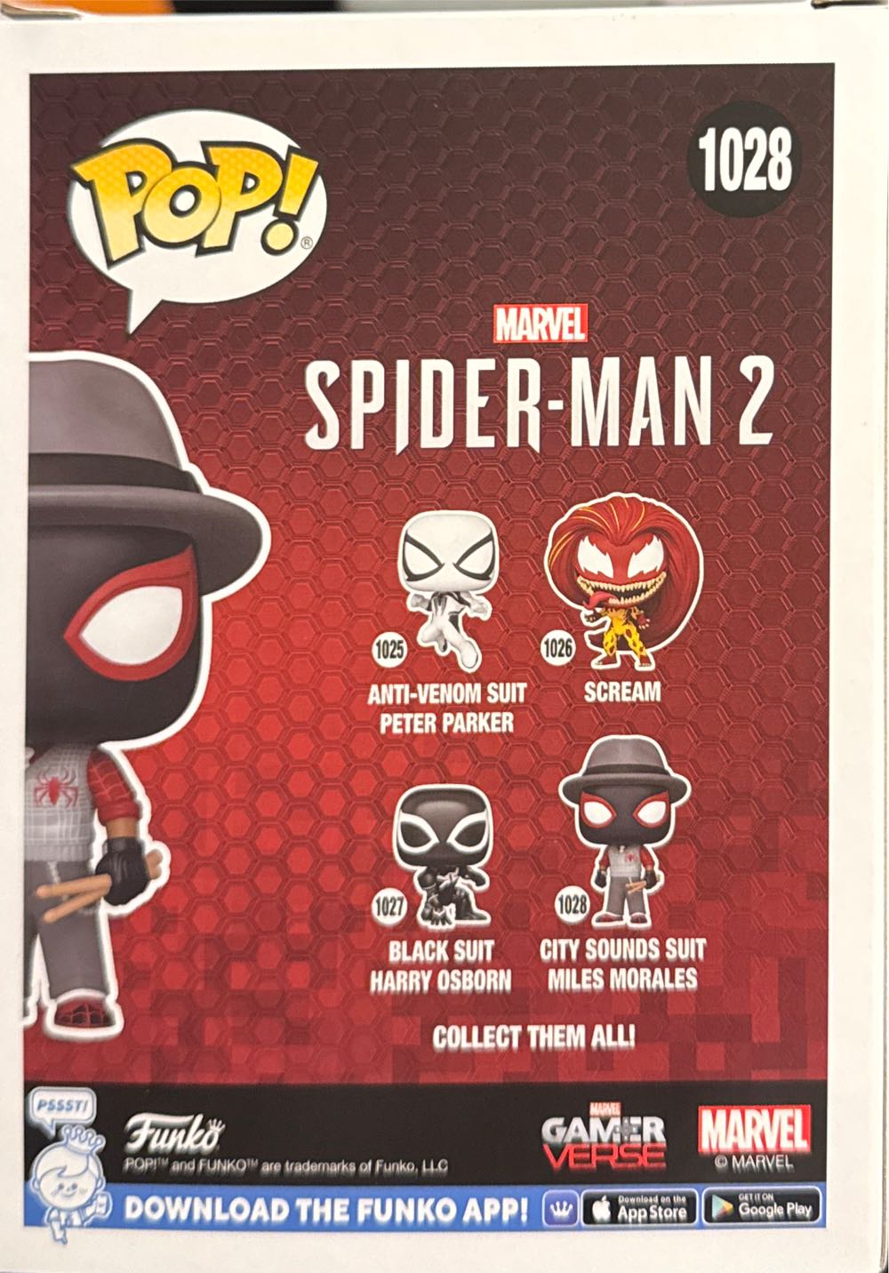 Spider-Man -1028- City Sounds Suit Miles Morales - Spider-Man vinyl figure collectible [Barcode 889698803304] - Main Image 3
