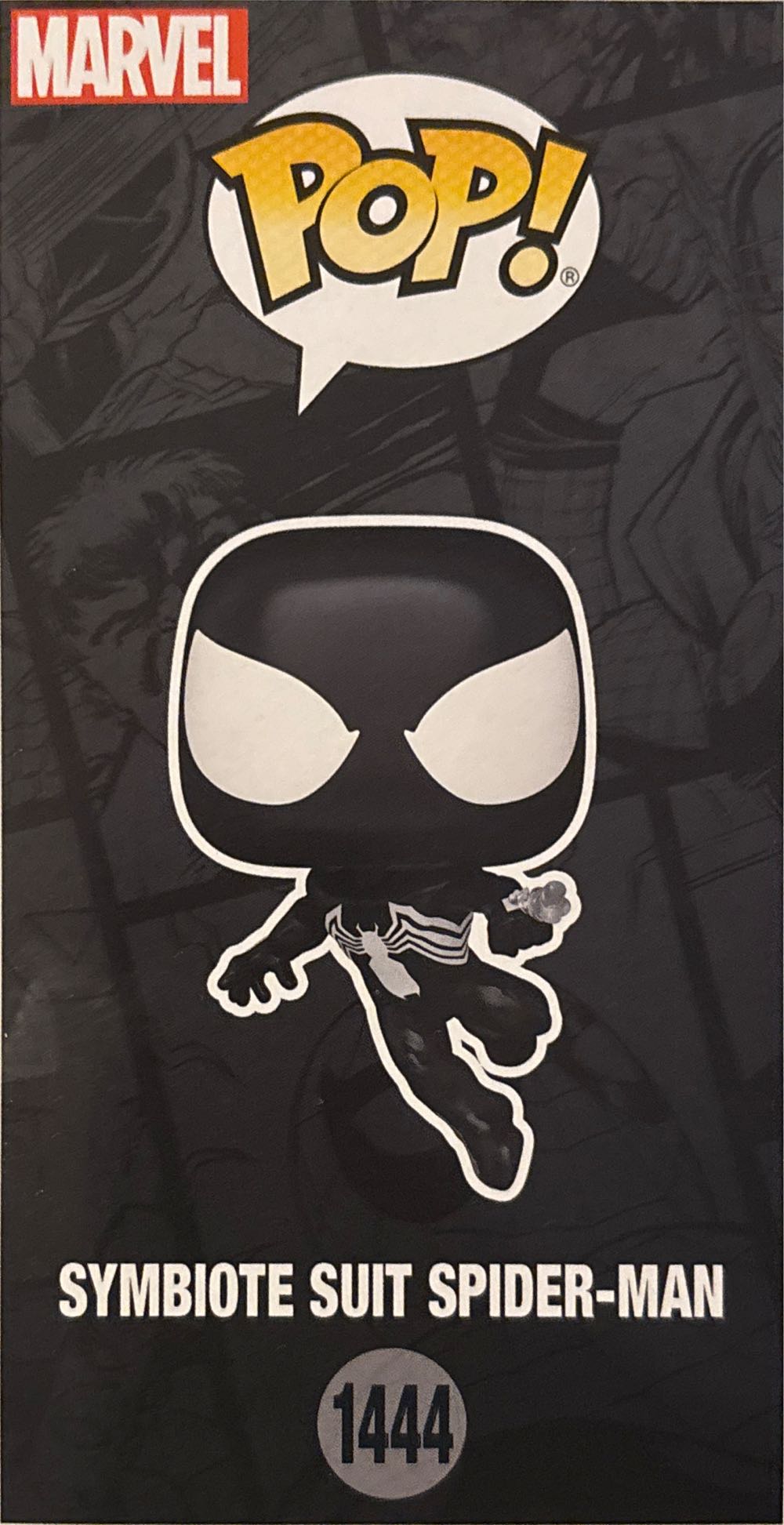 Spider-Man (Symbiote Suit) - Spider-Man vinyl figure collectible [Barcode 889698837491] - Main Image 2