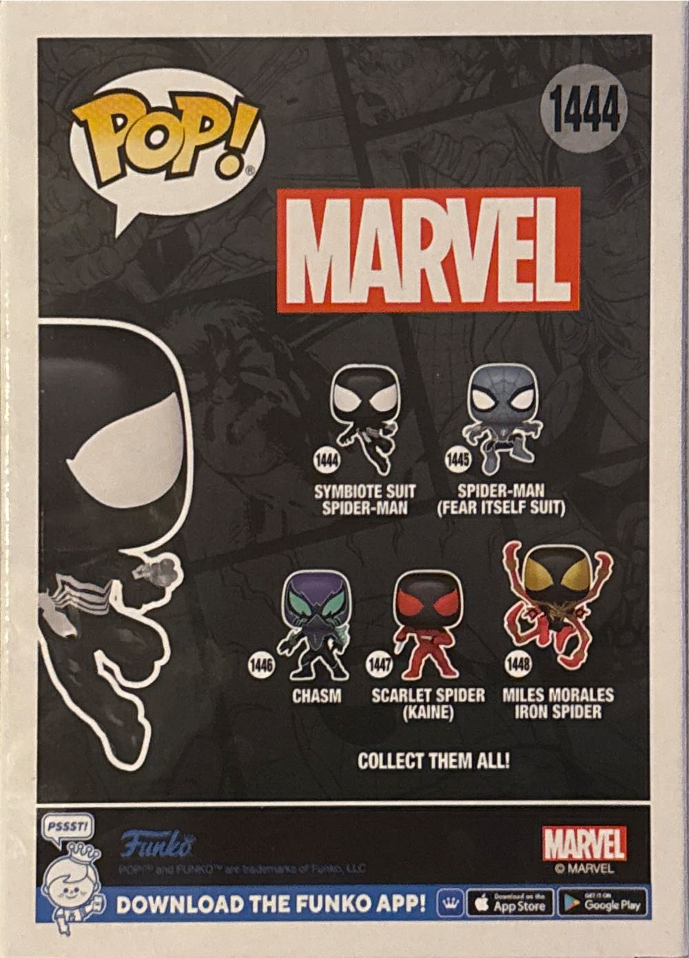 Spider-Man (Symbiote Suit) - Spider-Man vinyl figure collectible [Barcode 889698837491] - Main Image 3