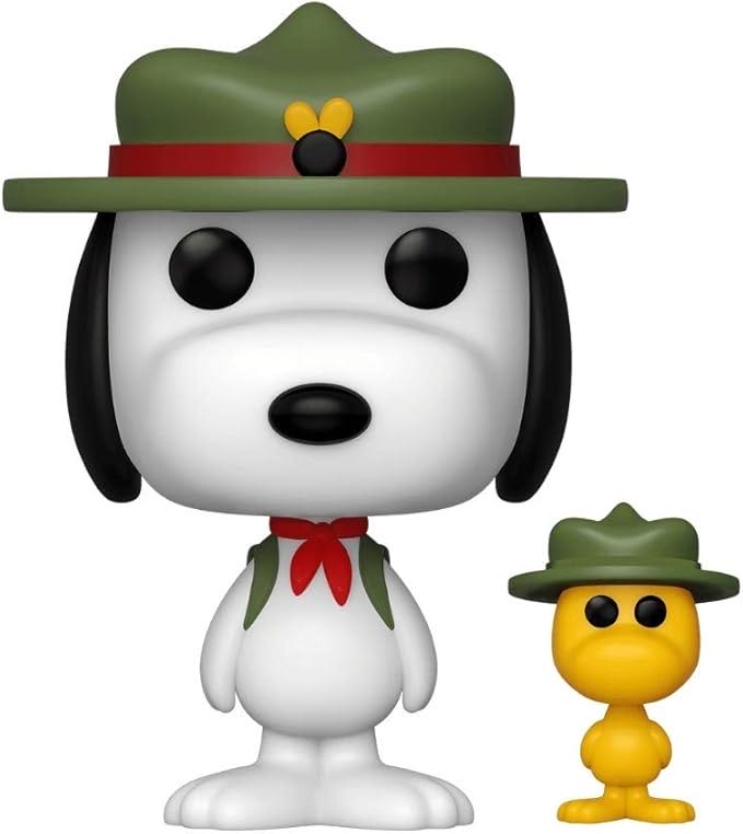 Funko  Peanuts Beagle Scout Snoopy With Woodstock #885 - Peanuts vinyl figure collectible - Main Image 2