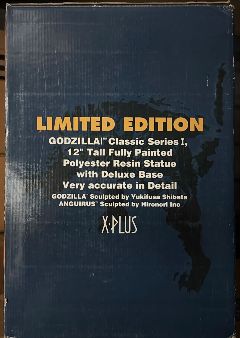 Vintage Godzilla Raids Again Statue Ultra Rare X Plus - Godzilla vinyl figure collectible [Barcode 8076400020186] - Main Image 3