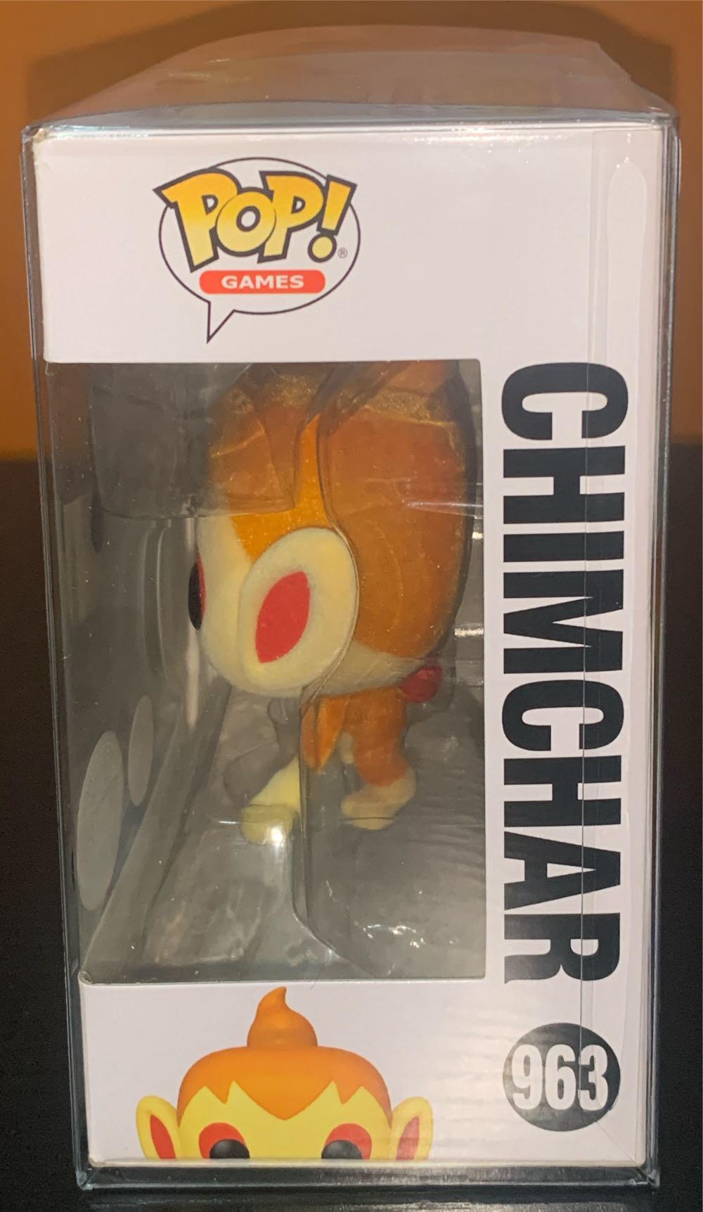 #963: Chimchar [Flocked] - Pokémon vinyl figure collectible [Barcode 889698825047] - Main Image 2