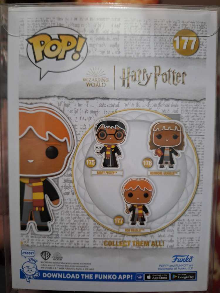 Ron Weasley (Gingerbread) - Harry Potter vinyl figure collectible [Barcode 889698800204] - Main Image 2