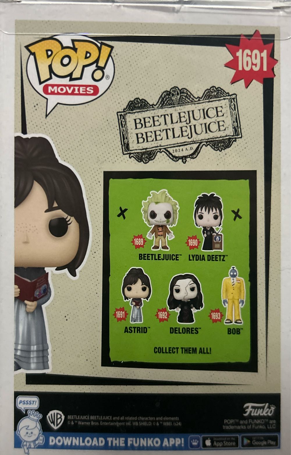 Astid - Beetlejuice vinyl figure collectible [Barcode 889698826556] - Main Image 3