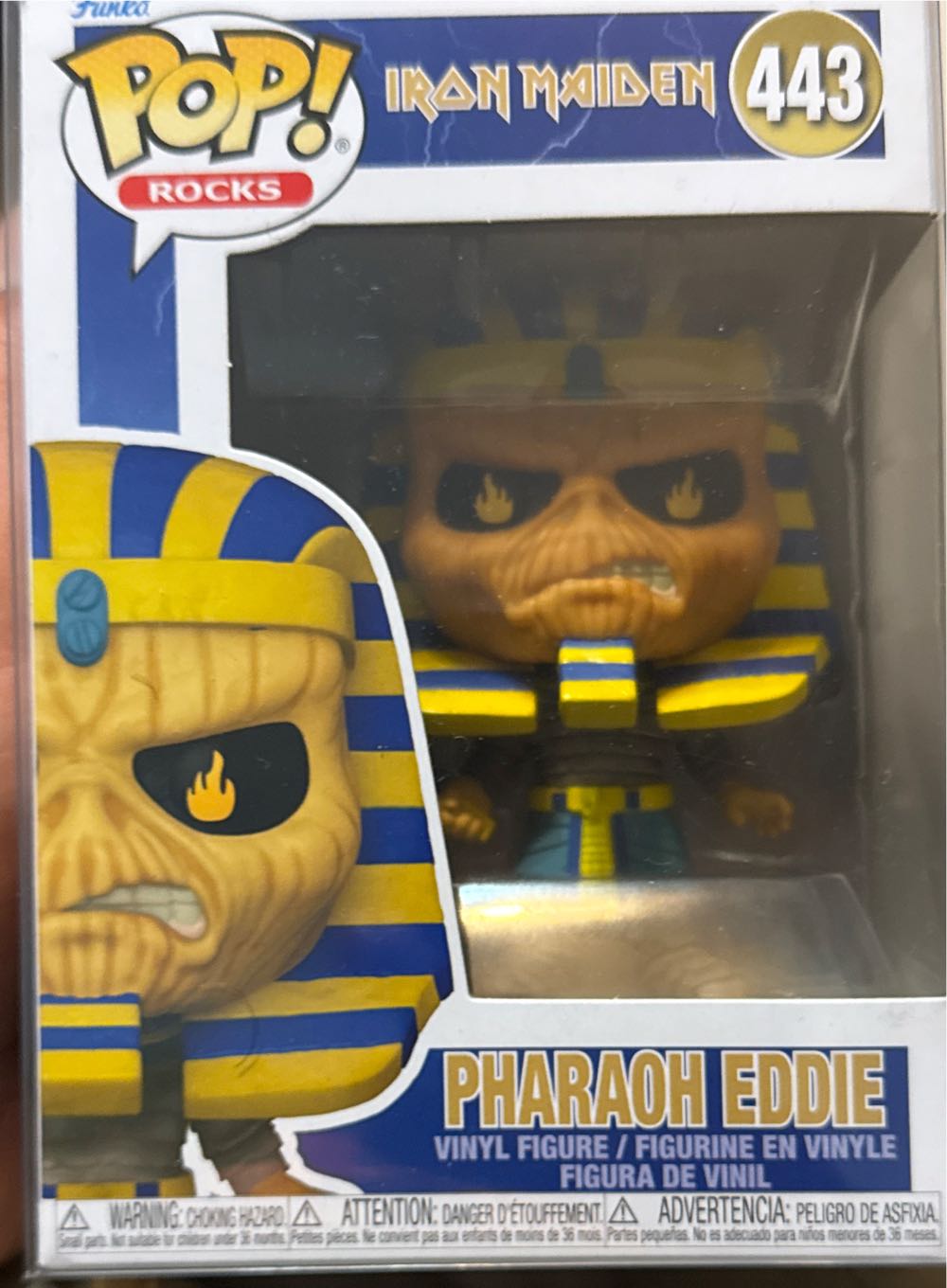 Pharaoh Eddie - Iron Maiden vinyl figure collectible [Barcode 889698840224] - Main Image 2
