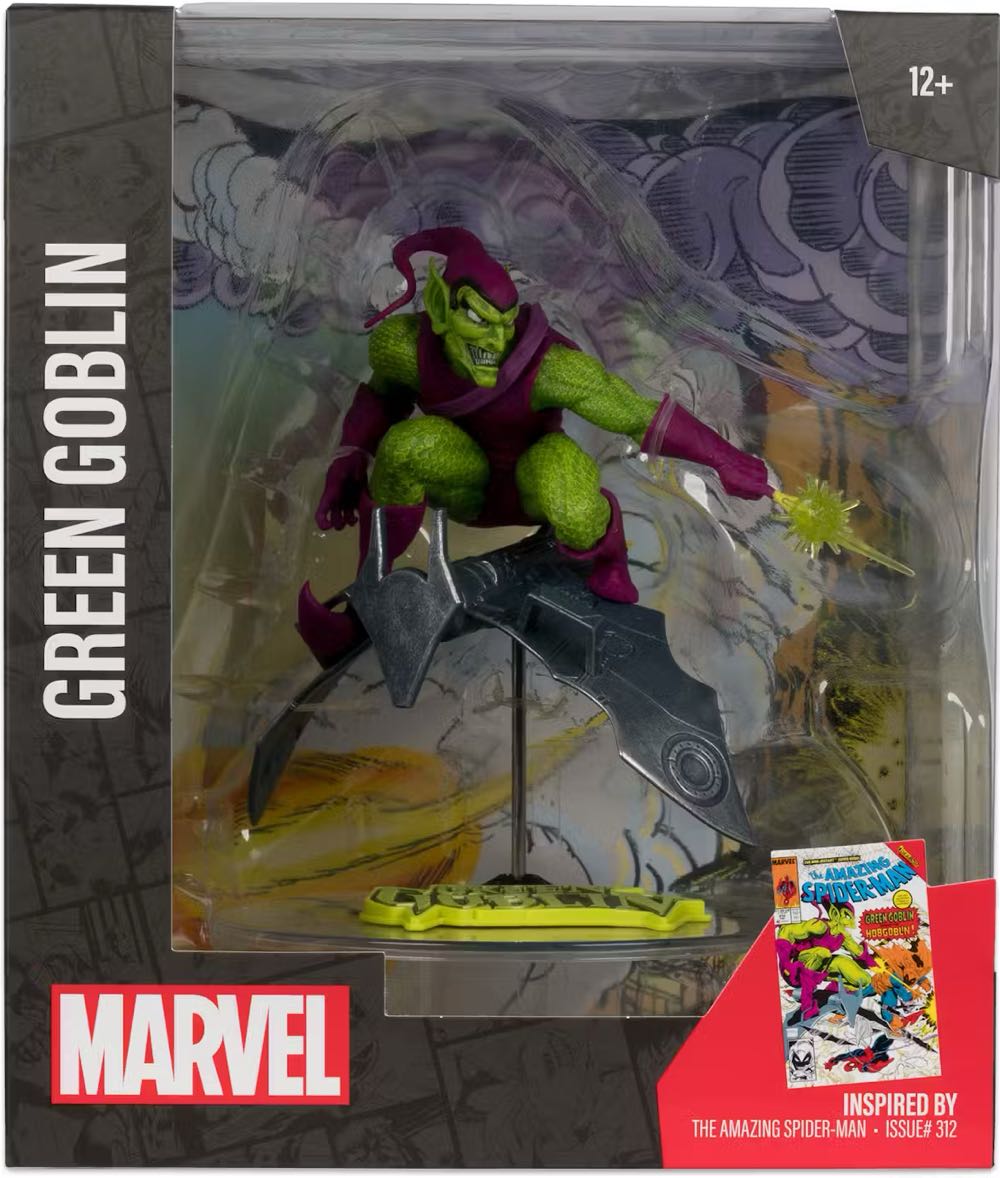 Green Goblin (The Amazing Spider-Man #312) Chase Figure - Marvel Universe vinyl figure collectible [Barcode 787926147636] - Main Image 2