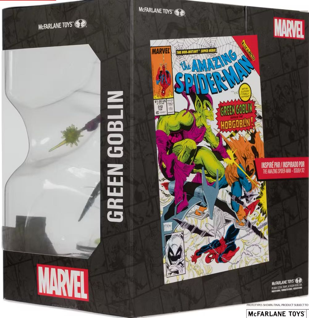 Green Goblin (The Amazing Spider-Man #312) Chase Figure - Marvel Universe vinyl figure collectible [Barcode 787926147636] - Main Image 3