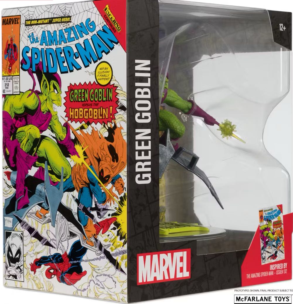 Green Goblin (The Amazing Spider-Man #312) Chase Figure - Marvel Universe vinyl figure collectible [Barcode 787926147636] - Main Image 4