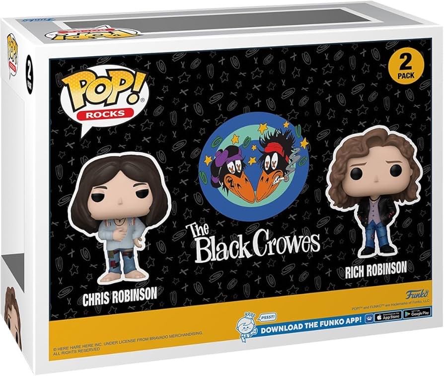 Chris Robinson & Rich Robinson 2-Pack (The Black Crowes) - Musicians vinyl figure collectible [Barcode 889698798150] - Main Image 2