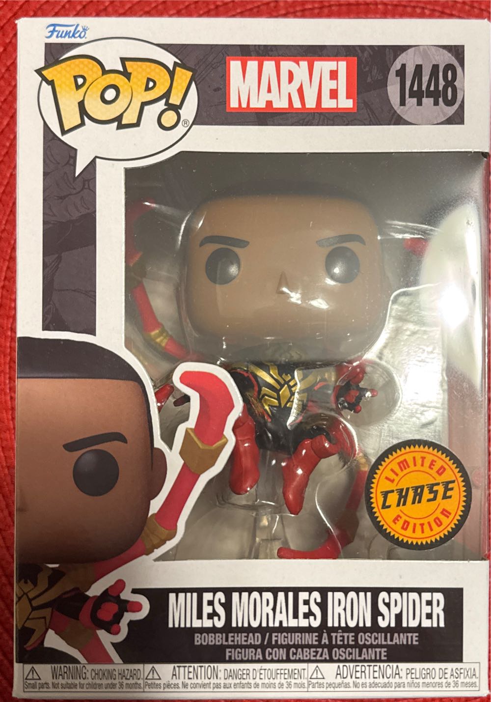 MILES MORALES IRON SPIDER - Marvel Universe vinyl figure collectible [Barcode 889698837538] - Main Image 2