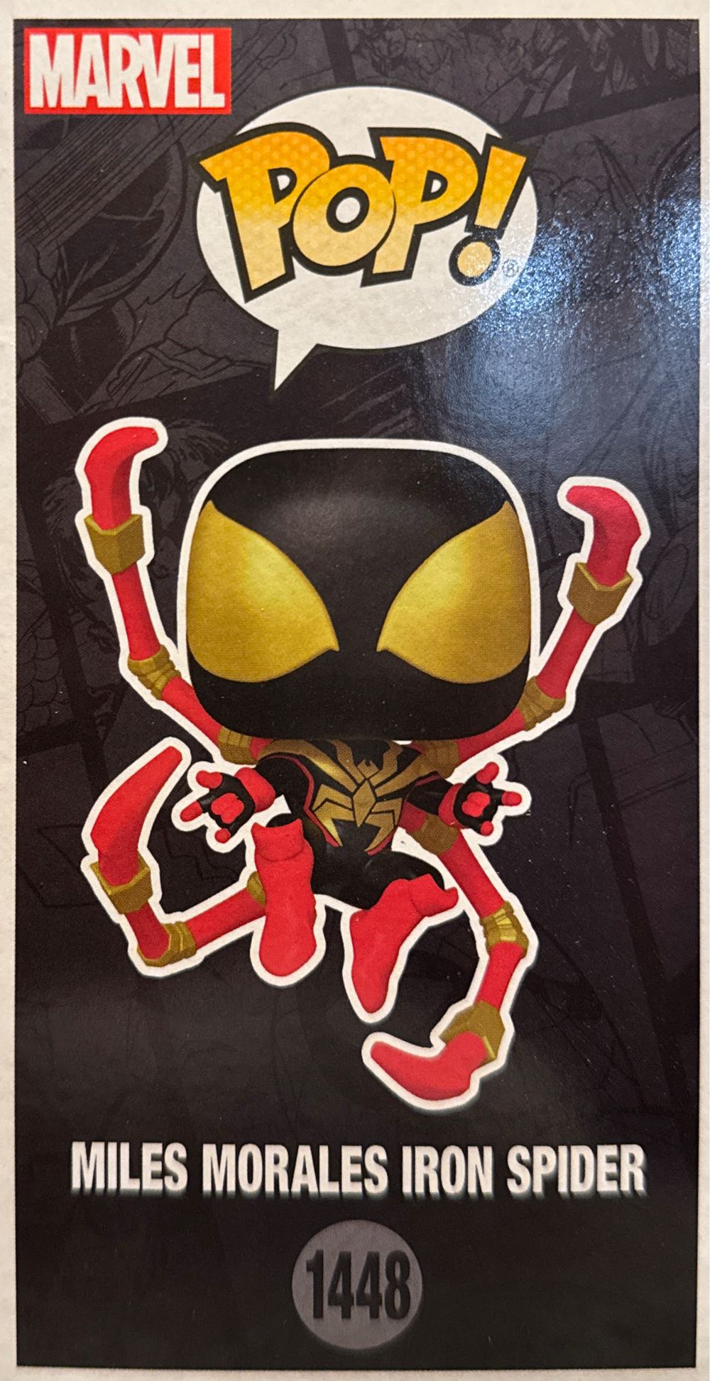 MILES MORALES IRON SPIDER - Marvel Universe vinyl figure collectible [Barcode 889698837538] - Main Image 3