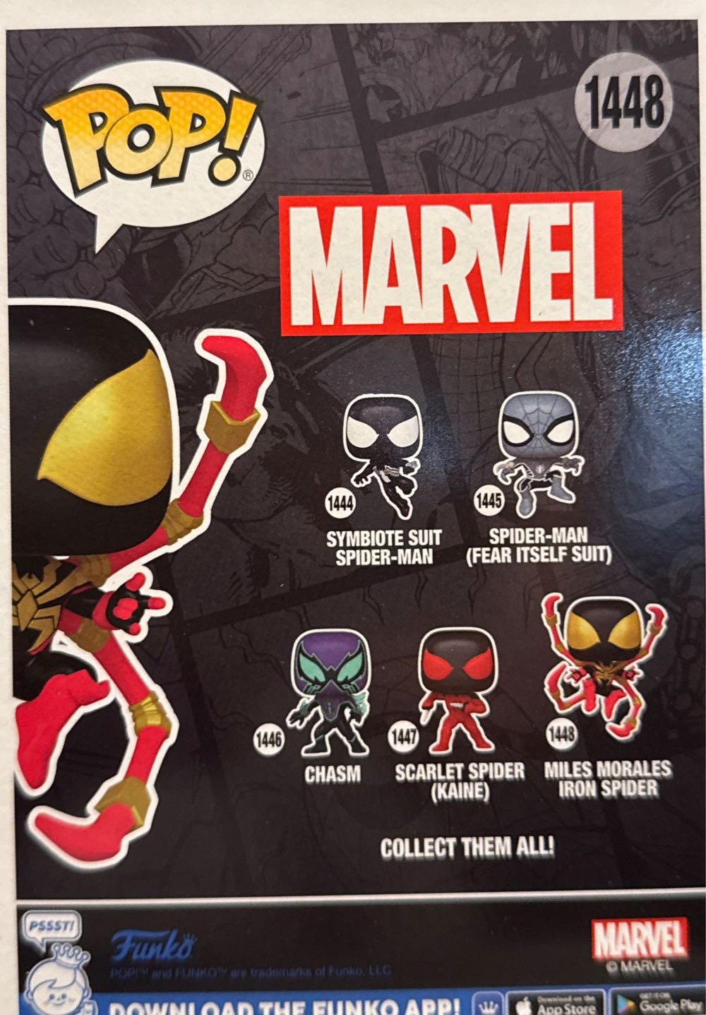 MILES MORALES IRON SPIDER - Marvel Universe vinyl figure collectible [Barcode 889698837538] - Main Image 4