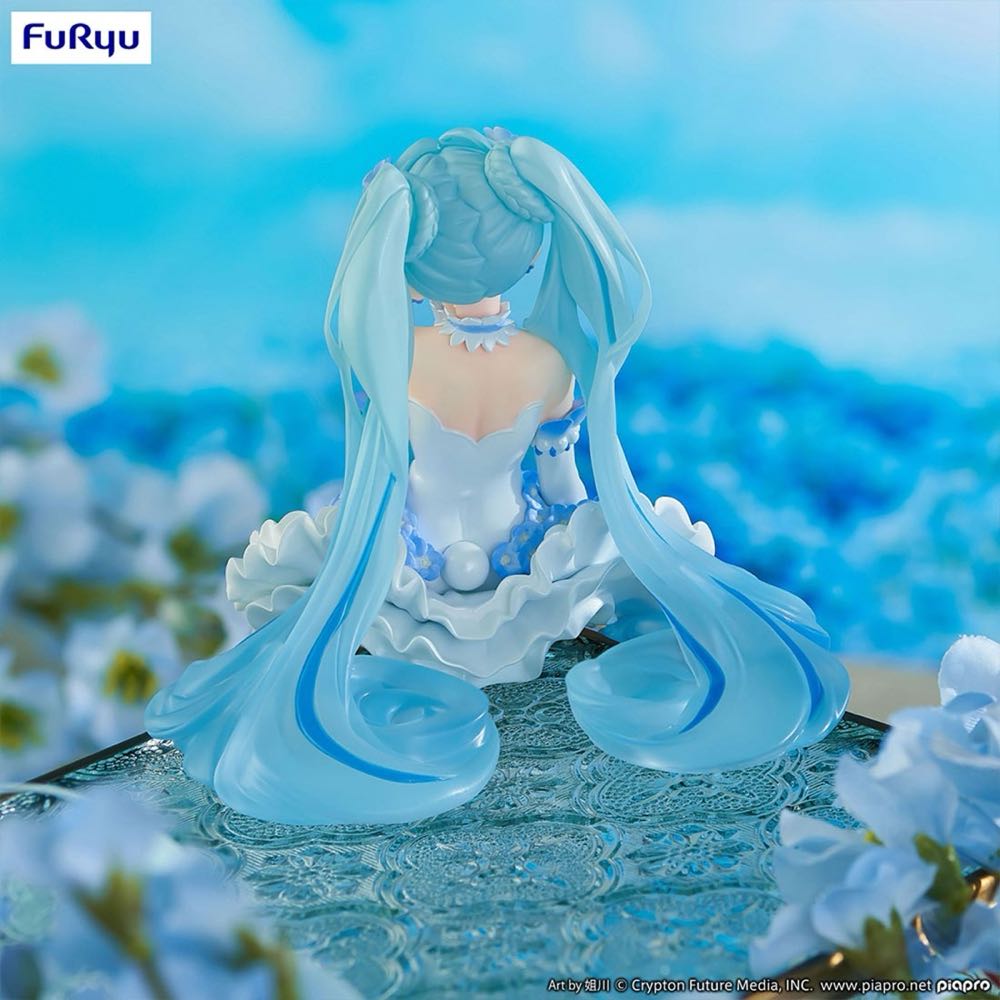 FuRyu Hatsune Miku Flower Fairy Nemophila Noodle Stopper - Vocaloid vinyl figure collectible - Main Image 2
