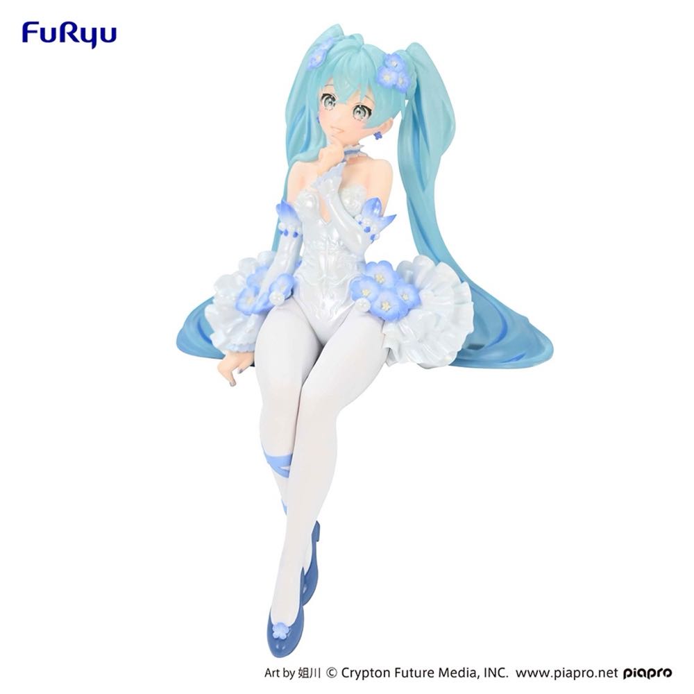 FuRyu Hatsune Miku Flower Fairy Nemophila Noodle Stopper - Vocaloid vinyl figure collectible - Main Image 3