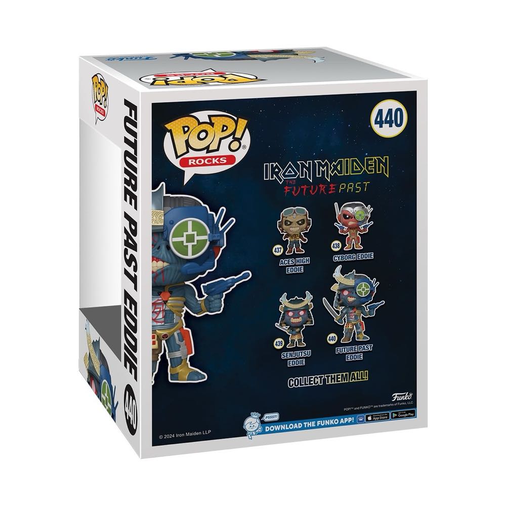 Iron Maiden: Future Past Eddie - Iron Maiden vinyl figure collectible [Barcode 889698804899] - Main Image 4