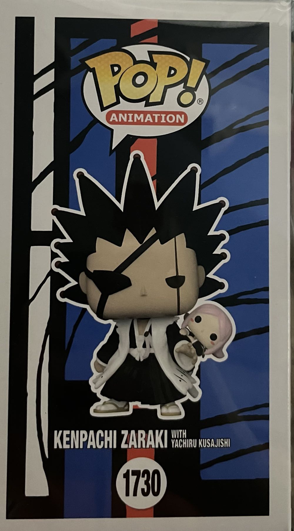 Bleach: Kenpachi w/ Yachiru, #1730 - Bleach vinyl figure collectible [Barcode 889698817813] - Main Image 3