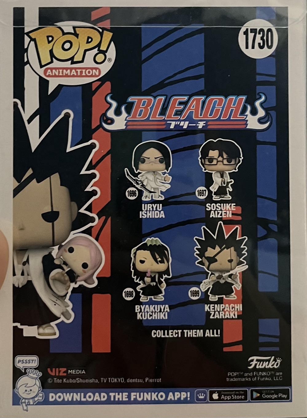 Bleach: Kenpachi w/ Yachiru, #1730 - Bleach vinyl figure collectible [Barcode 889698817813] - Main Image 4