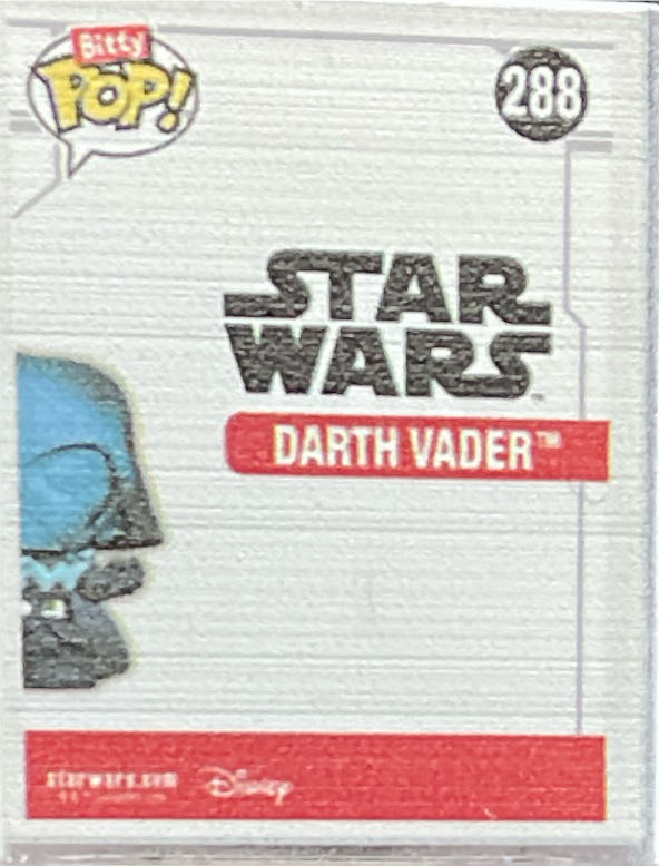Bitty Pop Darth Vader #288 - Star Wars vinyl figure collectible - Main Image 2