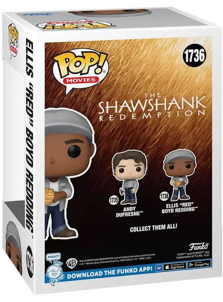 The Shawshank Redemption -1736- Ellis “Red” Boyd Redding  vinyl figure collectible [Barcode 889698802314] - Main Image 3
