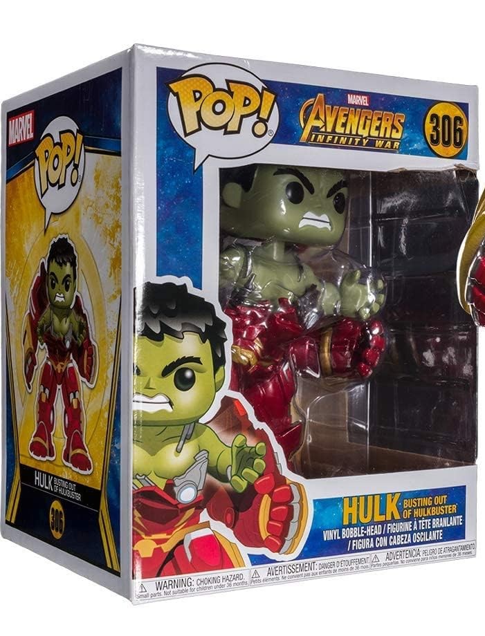 HULK BUSTING OUT OF HULKBUSTER - Avengers vinyl figure collectible - Main Image 2