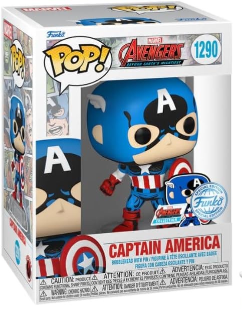CAPTAIN AMERICA - Marvel Universe vinyl figure collectible - Main Image 2