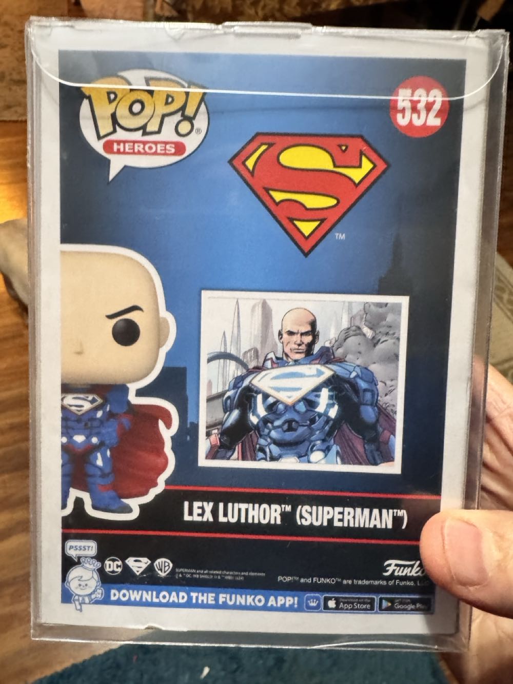 Funko Lex Superman Specialty Series Dc Comics Pop! - Funko vinyl figure collectible [Barcode 889698786706] - Main Image 3