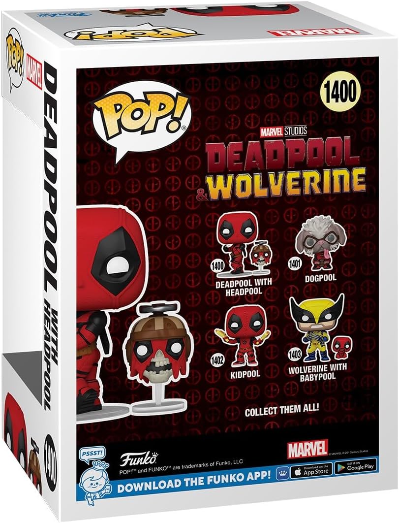 Deadpool With Headpool - Deadpool vinyl figure collectible - Main Image 3