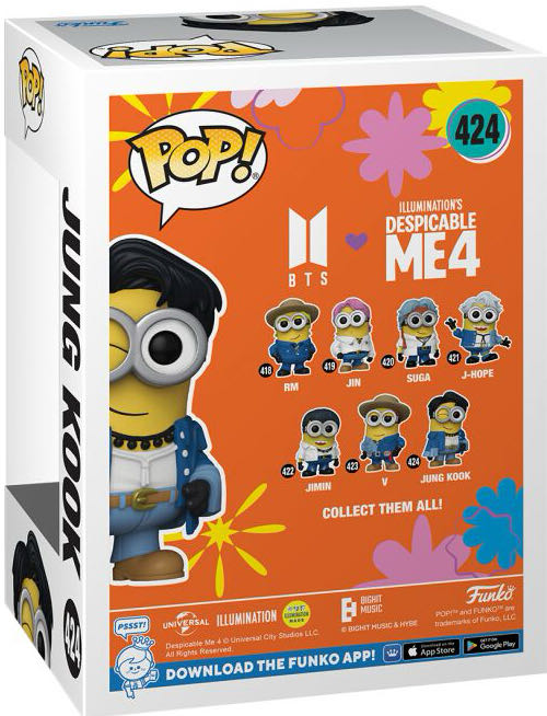 Jung Kook (Minion) - BTS vinyl figure collectible [Barcode 889698859660] - Main Image 2