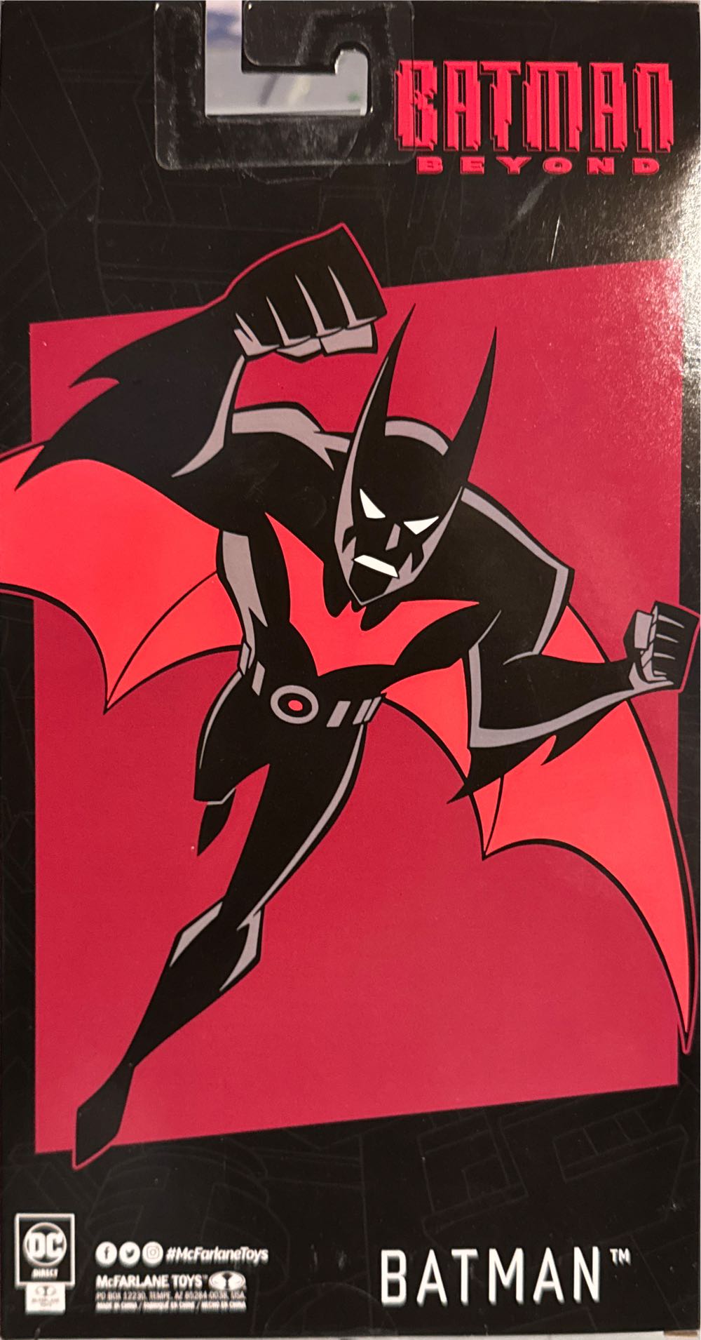 Beyond Mcfarlane Dc Multiverse Animated Batman Beyond Platinum Gold Platinum Chase Label Edition Unmasked Terry Variant Direct Sealed Action And  vinyl figure collectible [Barcode 787926173185] - Main Image 2