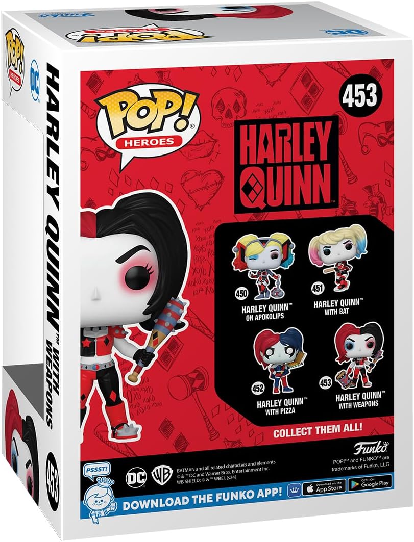HARLEY QUINN WITH WEAPONS - DC Universe vinyl figure collectible - Main Image 4
