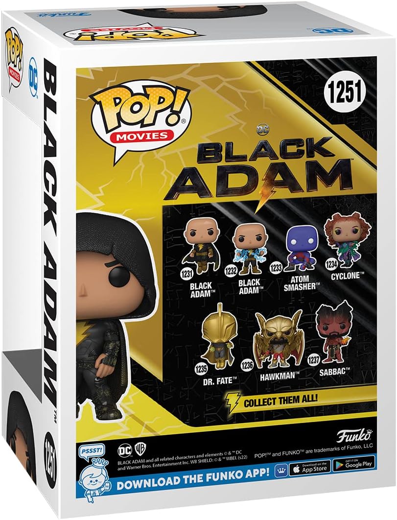 BLACK ADAM - DC Universe vinyl figure collectible - Main Image 3