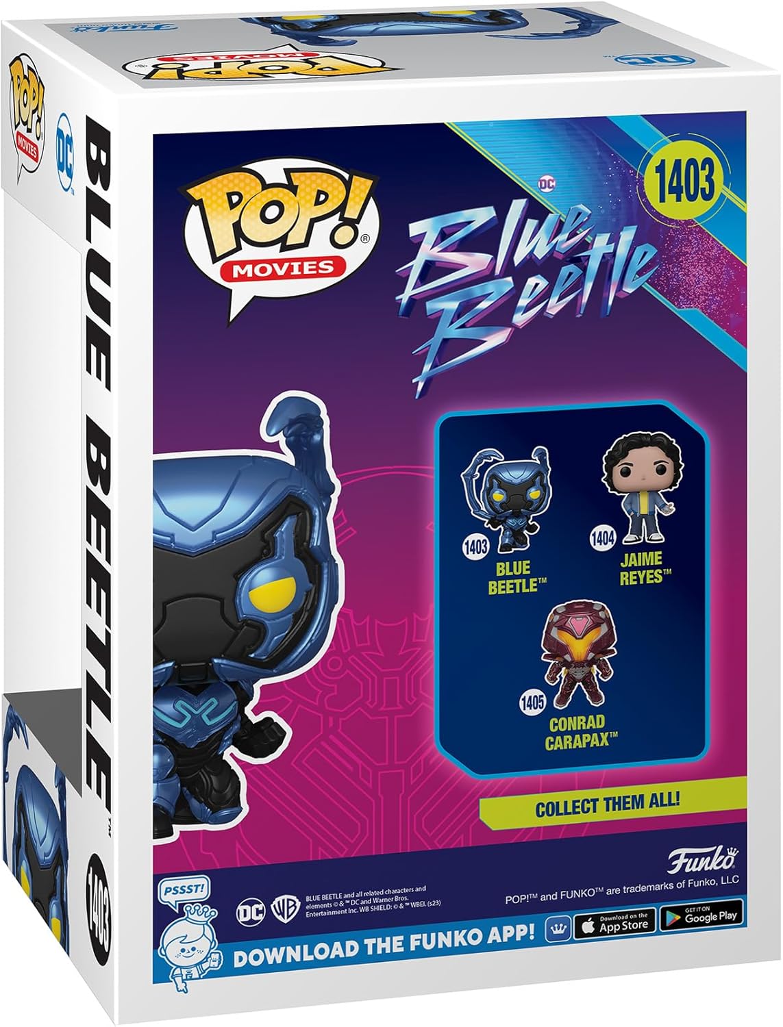 BLUE BEETLE - DC Universe vinyl figure collectible - Main Image 3