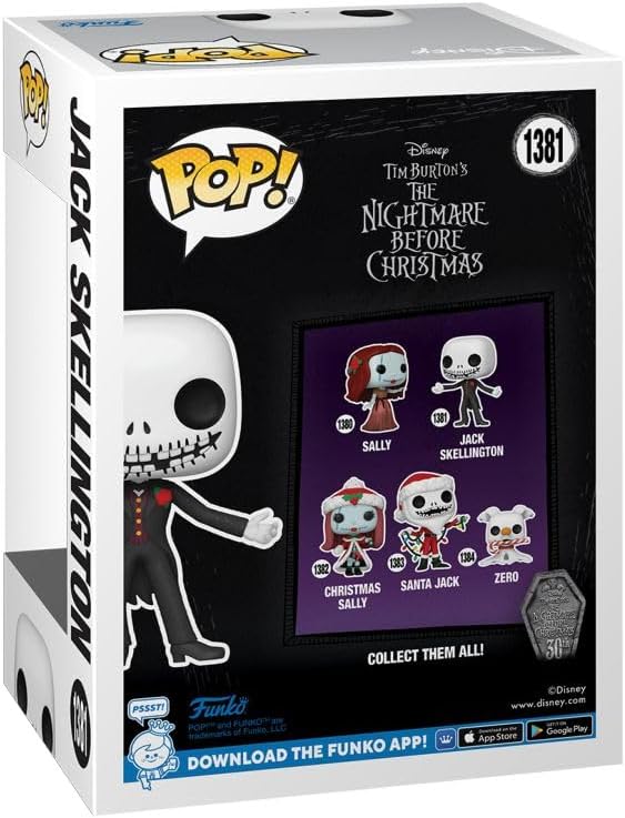 JACK SKELLINGTON - The Nightmare Before Christmas vinyl figure collectible - Main Image 3
