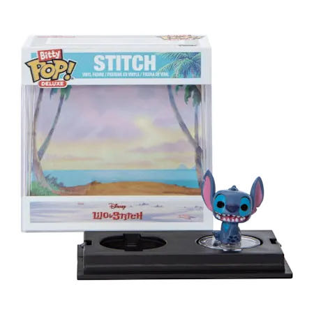 Funko Bitty Pop! Deluxe Stitch Disney Lilo Stitch Stitch Beach Bitty Deluxe & Stitch: - Lilo and Stitch vinyl figure collectible [Barcode 889698813365] - Main Image 2