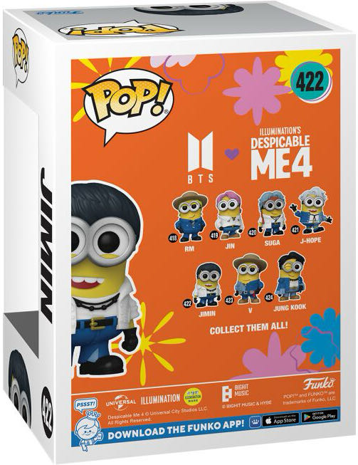 Despicable Me: Jimin - BTS vinyl figure collectible [Barcode 889698859646] - Main Image 2