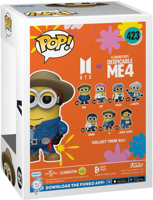 V (Minion) - BTS vinyl figure collectible [Barcode 889698859691] - Main Image 2
