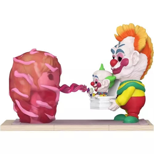 Funko Pop! Moments Killer Klowns From Outer Space: Bibbo W/ Shorty In Pizza Box  vinyl figure collectible [Barcode 01610526] - Main Image 2