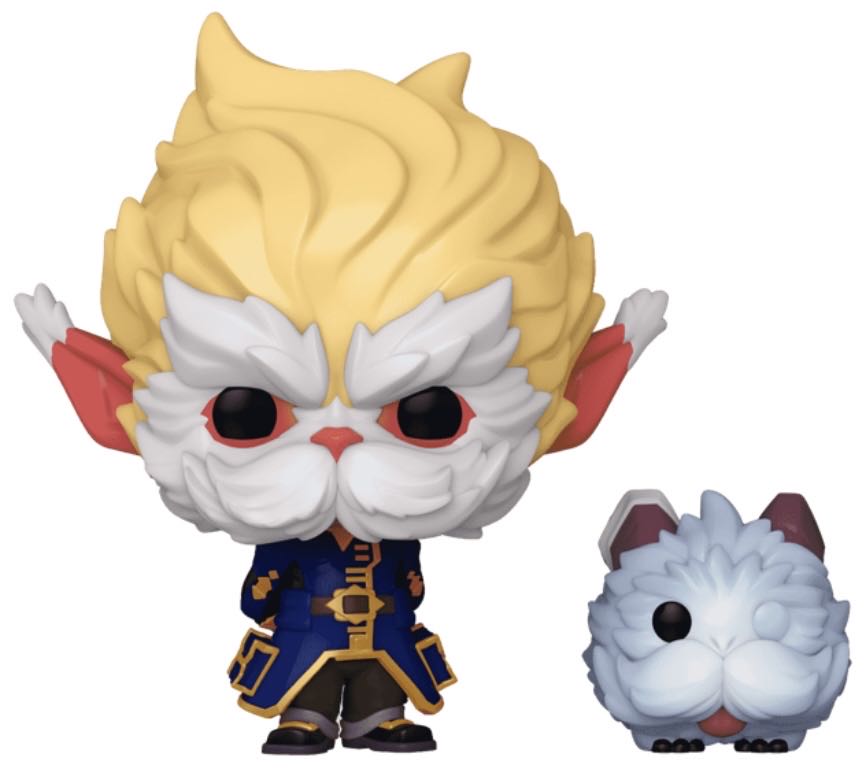 1605. HEIMERDINGER With PORO  vinyl figure collectible [Barcode 889698801935] - Main Image 2