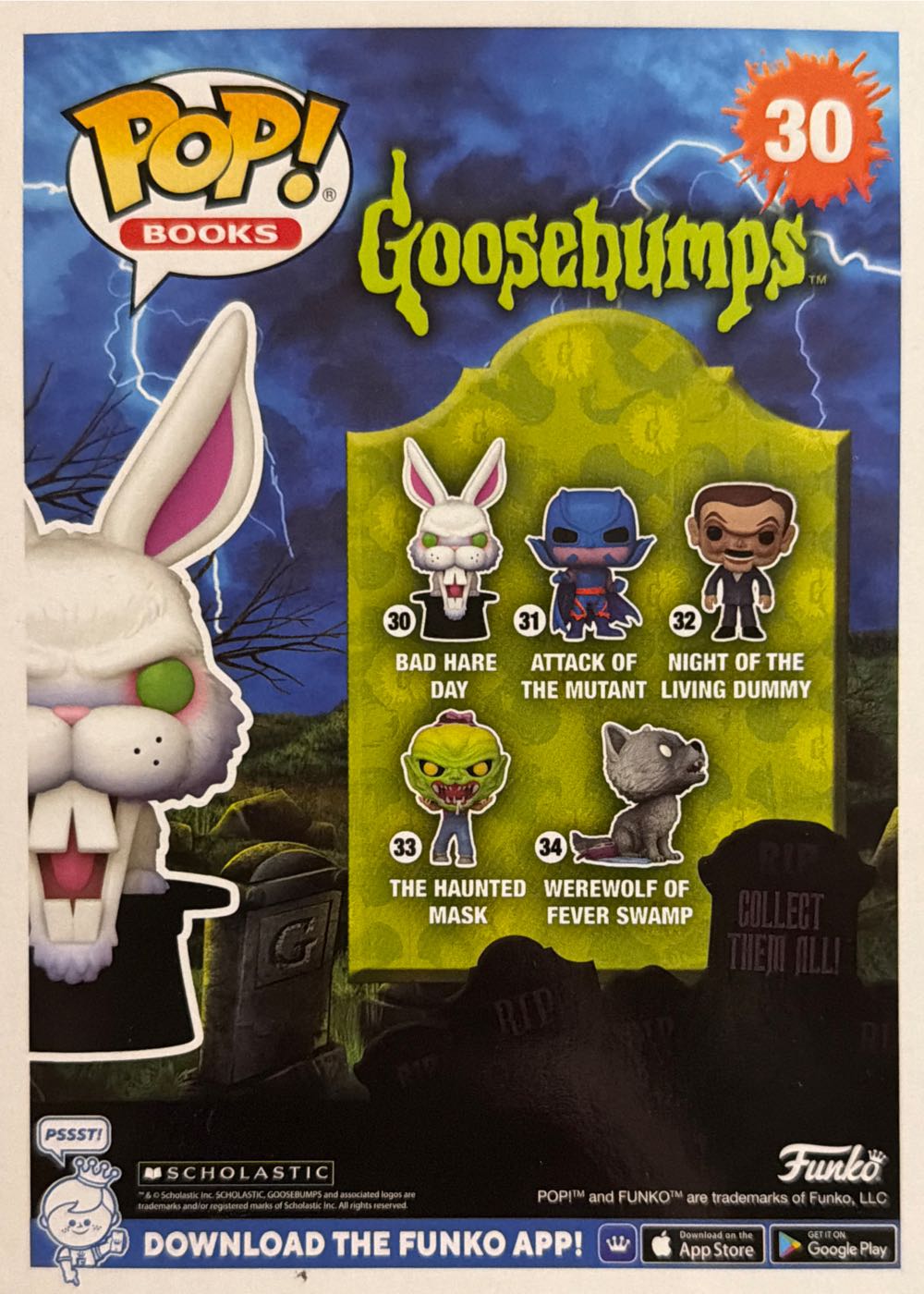 Goosebumps: Bad Hare Day  vinyl figure collectible [Barcode 889698808989] - Main Image 2