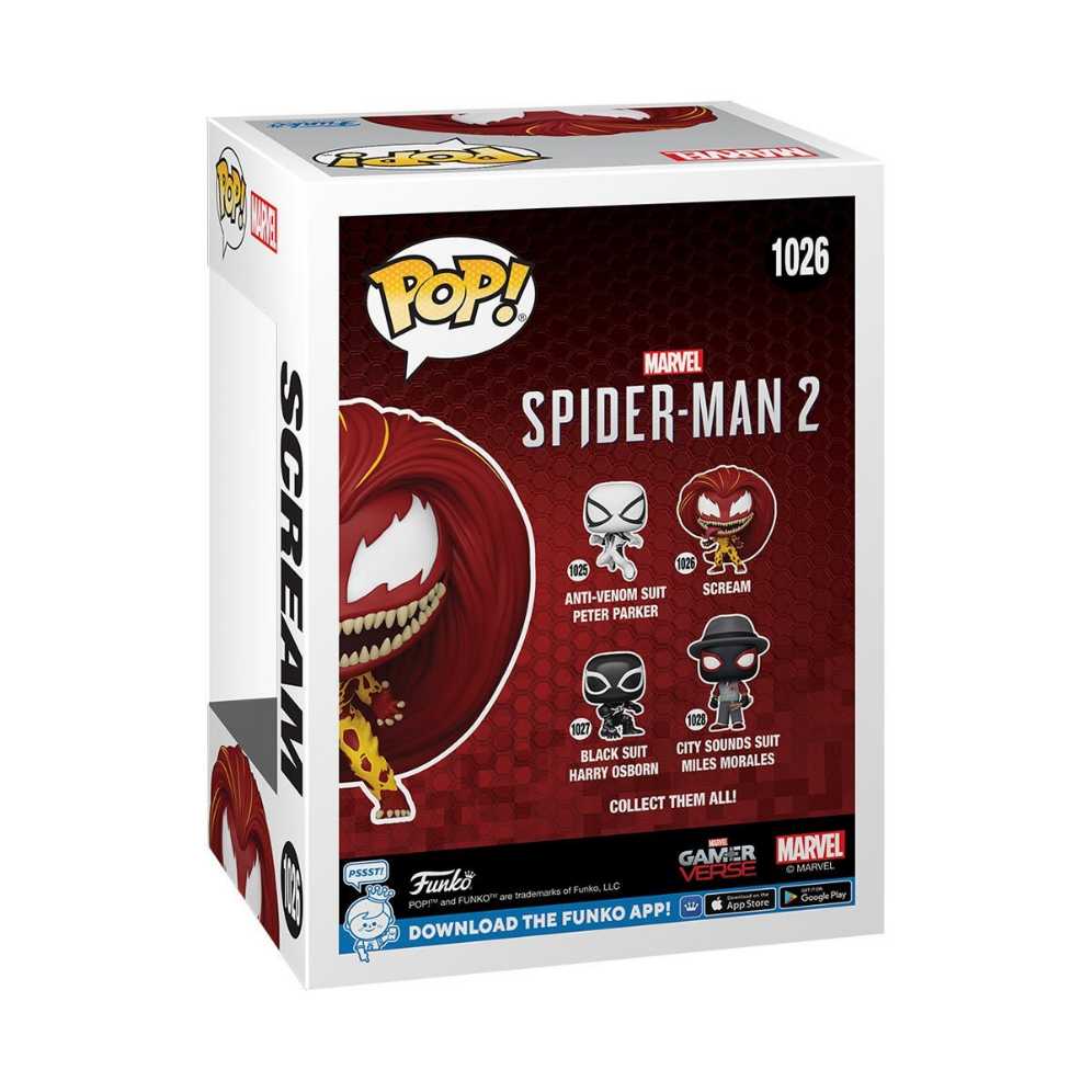 Scream - Spider-Man vinyl figure collectible [Barcode 889698803298] - Main Image 4