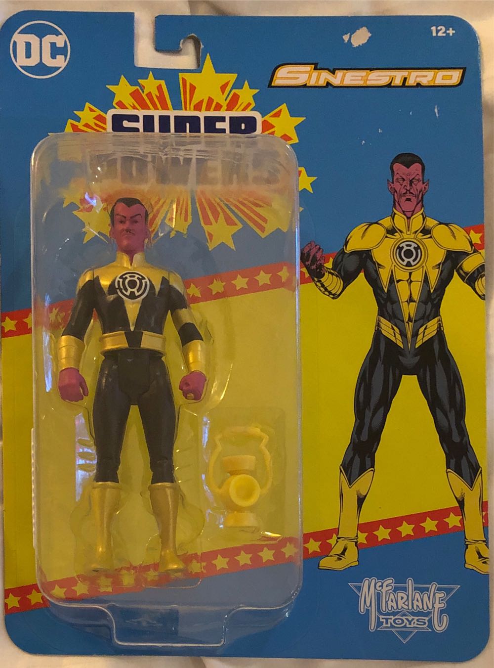 Mcfarlane Toys Dc Direct Super Powers 5in Figures Wv7 Sinestro Sinestro Corps War  vinyl figure collectible [Barcode 787926155532] - Main Image 2