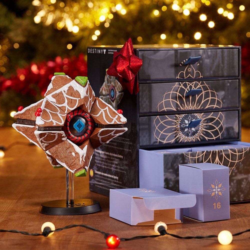 Ghost - Gingerbread Advent Shell - Destiny vinyl figure collectible [Barcode 658848197873] - Main Image 3