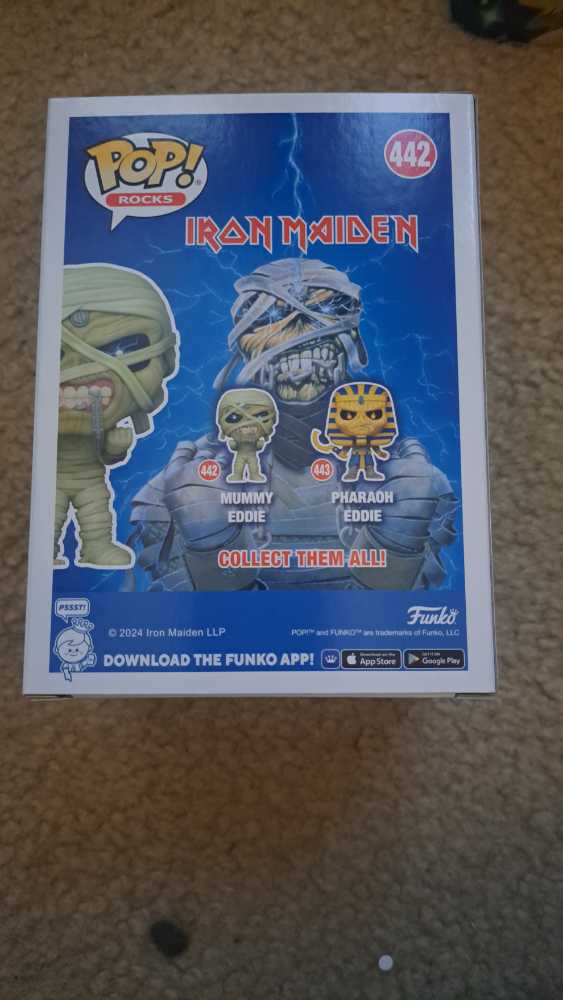 Mummy Eddie - Iron Maiden vinyl figure collectible [Barcode 889698840217] - Main Image 2