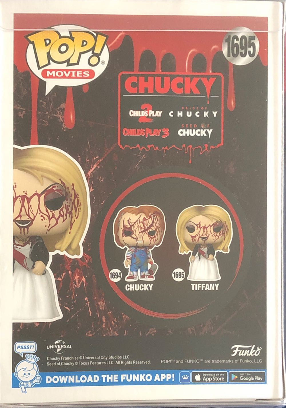 Child’s Play:  1695 Tiffany - Chucky vinyl figure collectible [Barcode 889698843904] - Main Image 3
