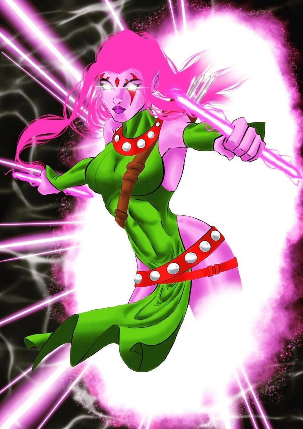 Blink - X-Men vinyl figure collectible [Barcode 889698841160] - Main Image 2