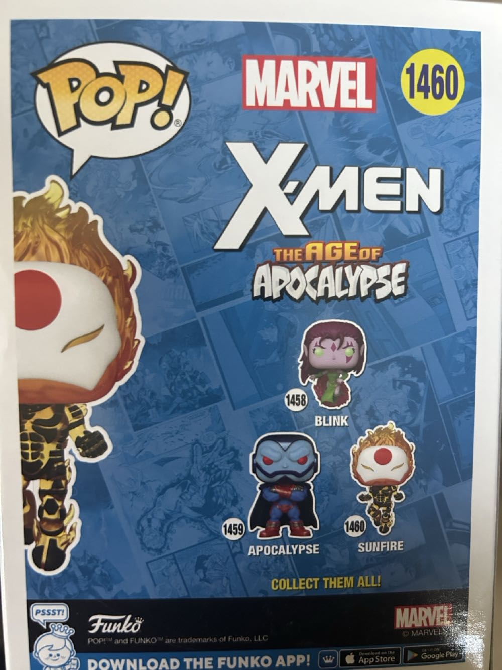 SUNFIRE - X-Men vinyl figure collectible [Barcode 889698841177] - Main Image 4