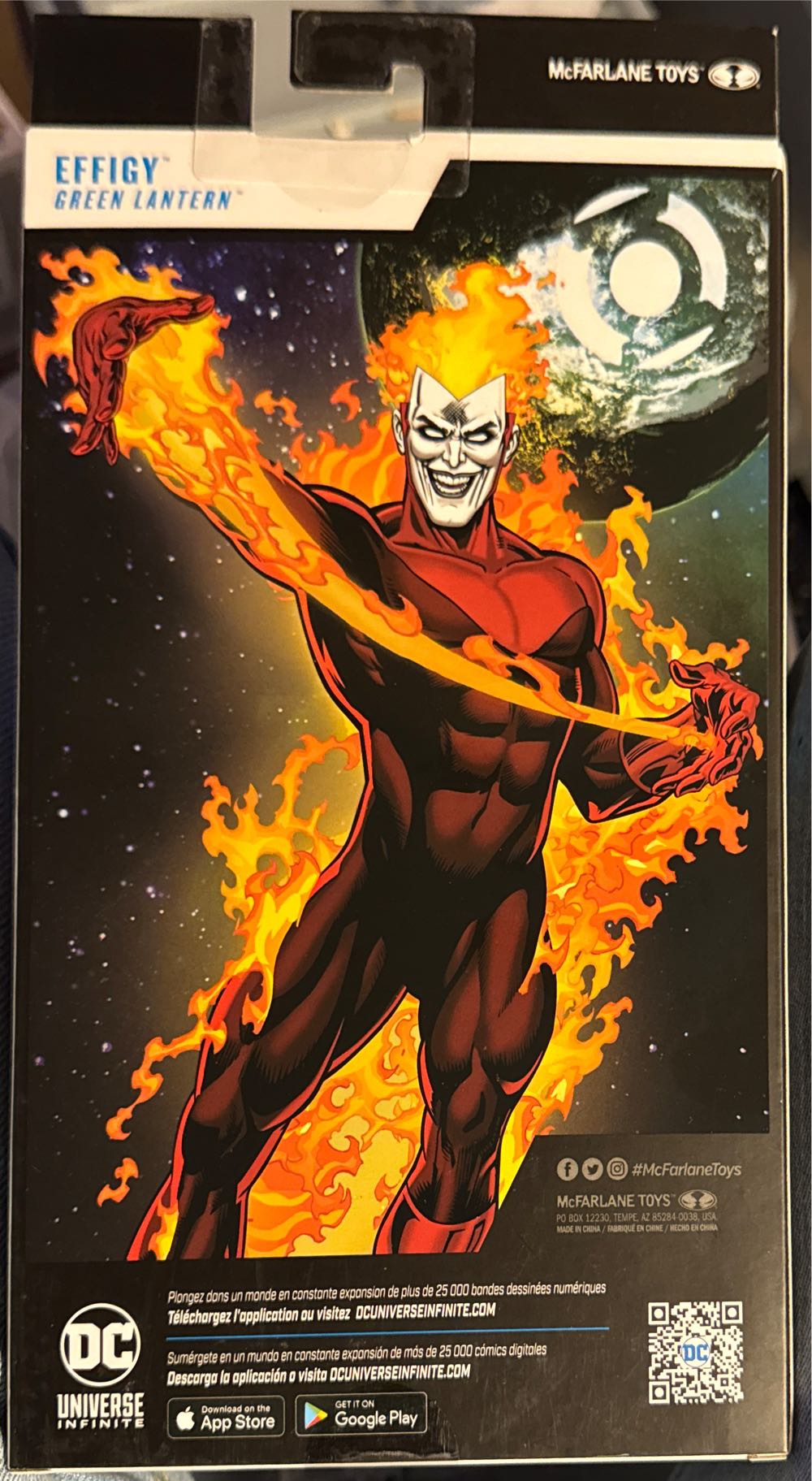 Multiverse Green Lantern Mcfarlane Dc Multiverse Effigy Green Platinum Chase Edition New 7” Action Ed 7”action Comic 7 Inch  vinyl figure collectible [Barcode 787926172829] - Main Image 2