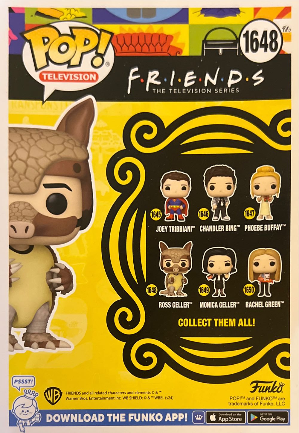 Ross Geller - Friends vinyl figure collectible [Barcode 889698801904] - Main Image 2